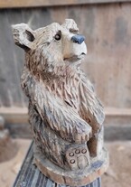 Sitting Bear 21 inches £220.00